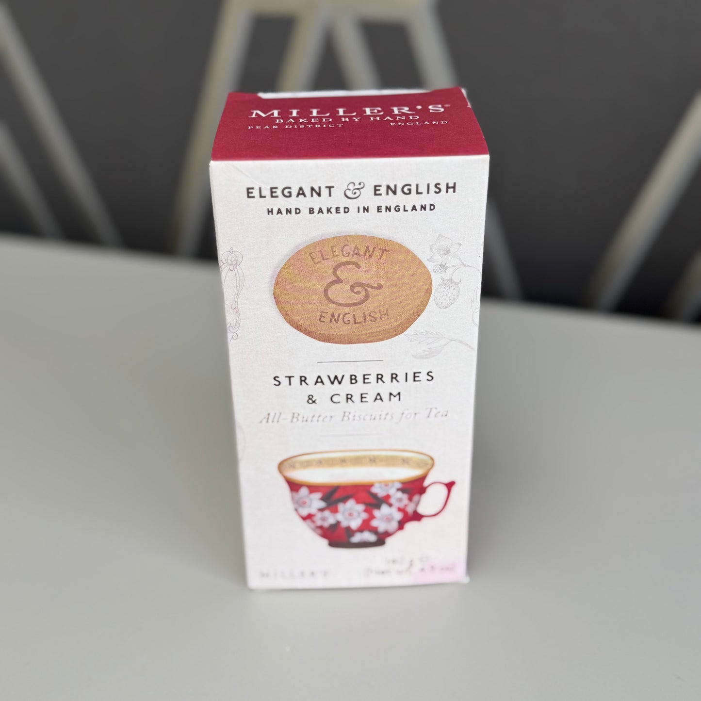 Strawberries & Cream Biscuits